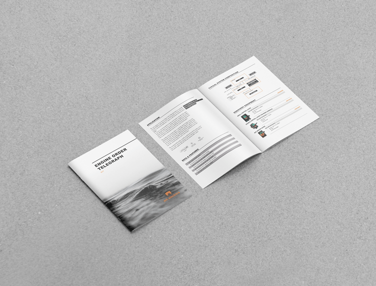 Editorial Design einer Produkt Broschüre von sm electricts